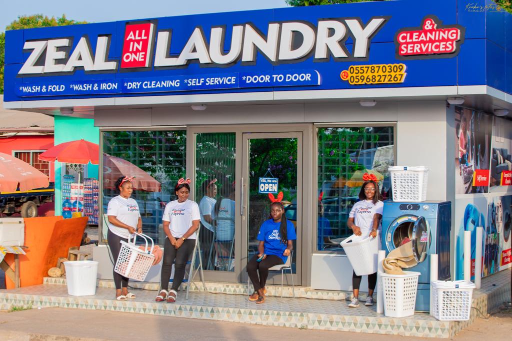 Zeal Laundry shop front